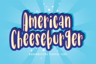 AmericanCheeseburger: A Joyful Script Font for Creative Projects