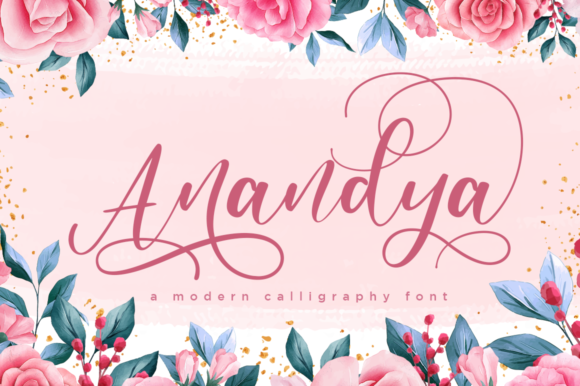 Anandya Font: A Timeless Script for Digital Design Projects