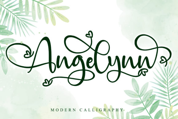 Angelynn Font: A Charming Script for Elegant Branding Projects