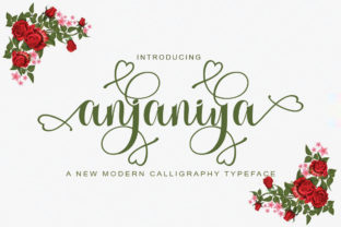 Anjania Font: A Handwritten Script for Business Branding