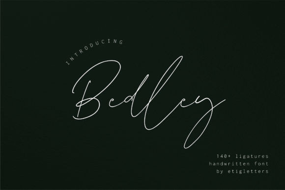 Bedley: A Font for Timeless Branding