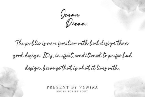 Download Ocean Dream Font Free
