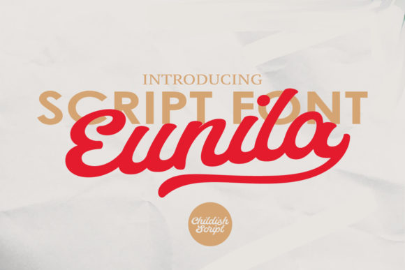 Eunila: A Handwritten Font for Elegant Web Design