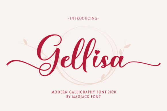 Gellisa: A Script Handwritten Font for Editorial Elegance