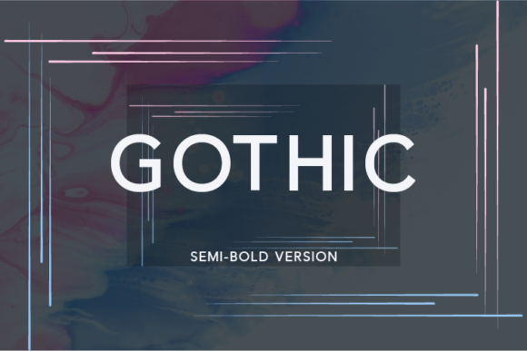Gothic Semi-Bold: A Modern Typeface for Digital Campaigns