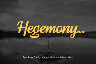 Hegemony Font: A Polished Touch for Business Branding