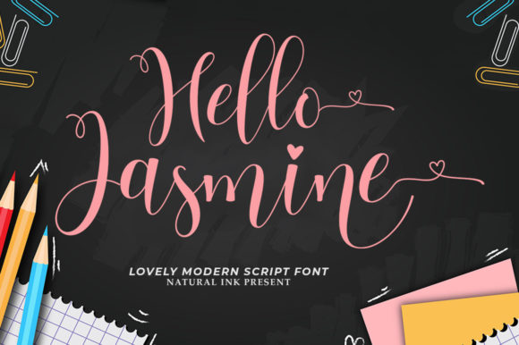 Hello Jasmine: A Script Handwritten Font for Charming Creations
