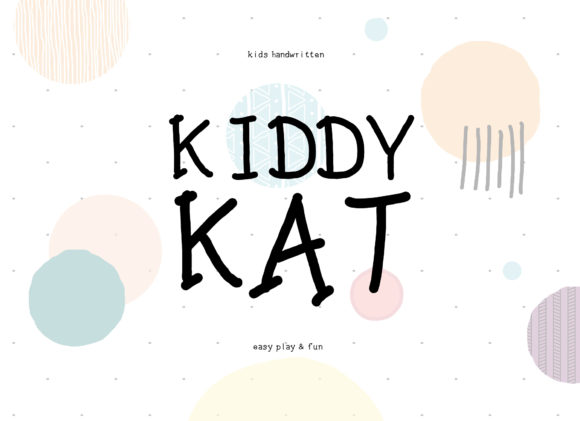 Kiddy Kat: A Handwritten Font for Creative Web Design