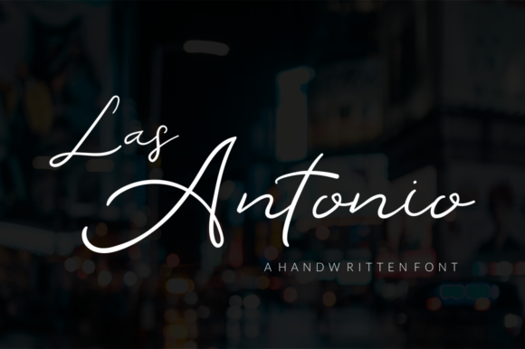 Las Antonio Font for Editorial Design and Elegant Typography