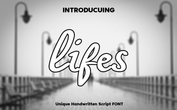 Lifes Font for Small Business Branding and Design Projects