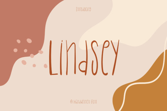 Lindsey Handwritten Font for Creative Product Makers