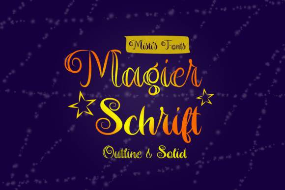 Magier Schrift: A Handwritten Font for Modern Web Design