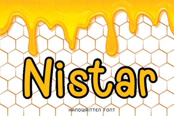 Nistar Font: A Handwritten Script with Heart