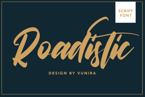 Roadistic Font Review