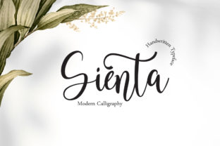 Sienta Font: A Handwritten Touch for Polished Branding