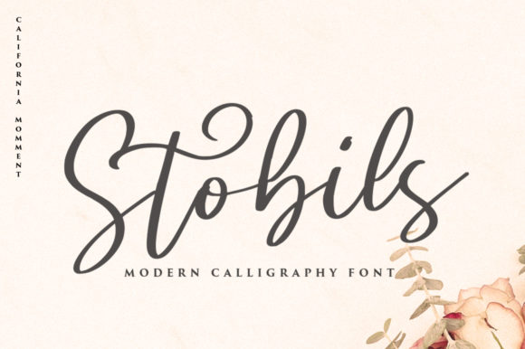 Stobils Font: A Modern Script for Digital Designers