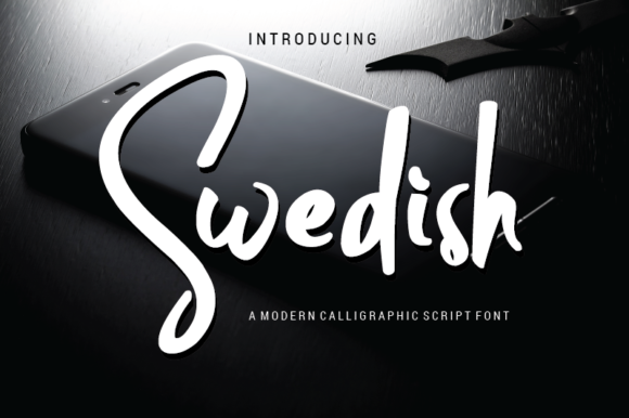 Swedish Font for Branding Projects with a Handwritten Touch
