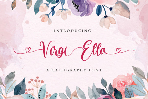 Virgi Ella Font Review for Elegant Branding Projects