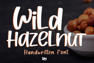 Wild Hazelnut Font for Handmade Creations