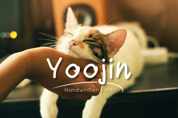 Yoojin Font: A Handwritten Typeface for Creative Business Owners