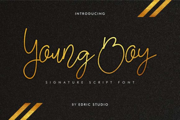 Young Boy Font for Elegant Web Typography